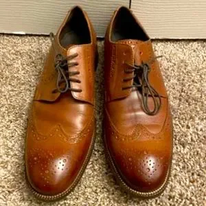 Cole Haan men dress shoe size 9m COLE HAAN Grand OS WINGTIP C12362 BROWN LEATHER SHOES MENS  main image 2